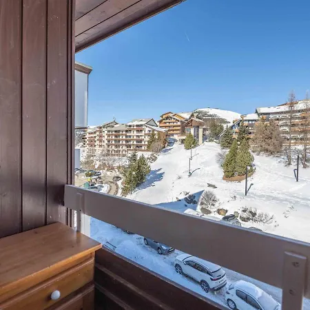 Avec Mezzanine, Retour Skis Aux Pieds, Proche Remontee Mecanique - Fr-1-645-28 Apartment Huez